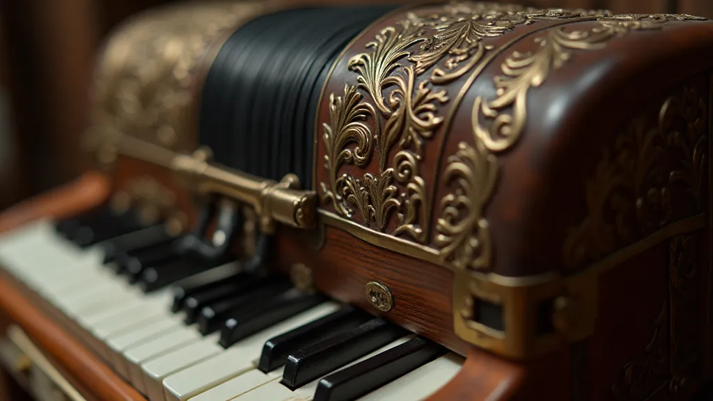 Antique accordion