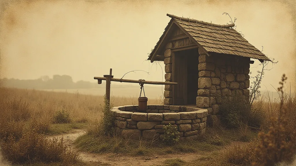 19th-century well
